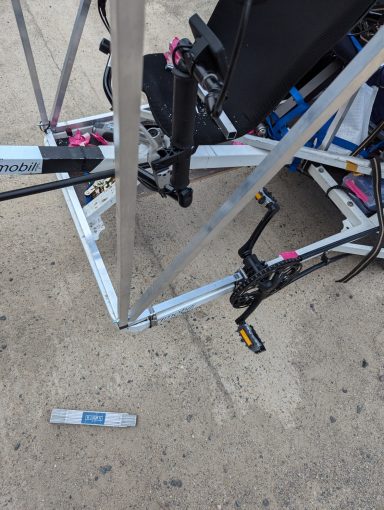 Radlerbande-pockiundpock-trimobiel ramen-anbau